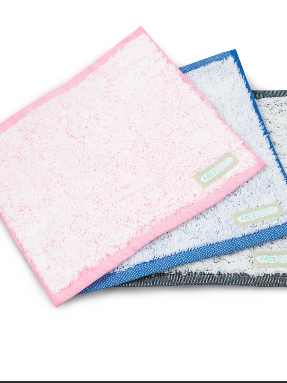 Facesoft Retro Pink Mini Sport Towel - 3 Pack